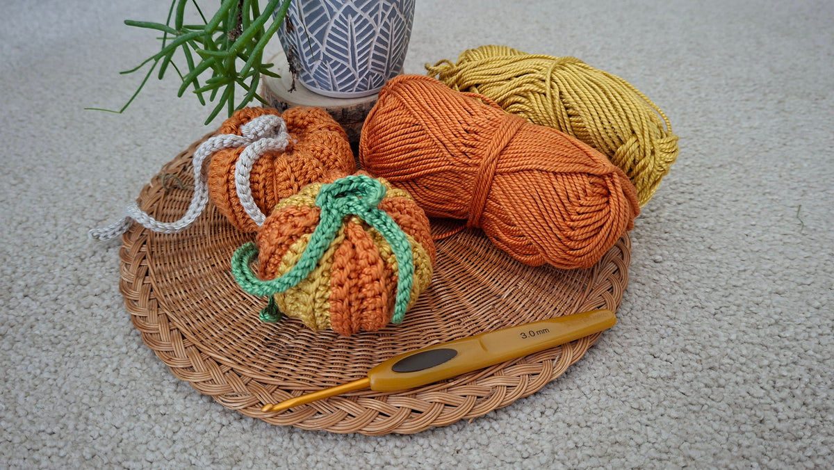 Haakworkshop voor beginners: pompoen haken ism Yummigurumi (vrijdag 20 november 19:00 - 21:30)