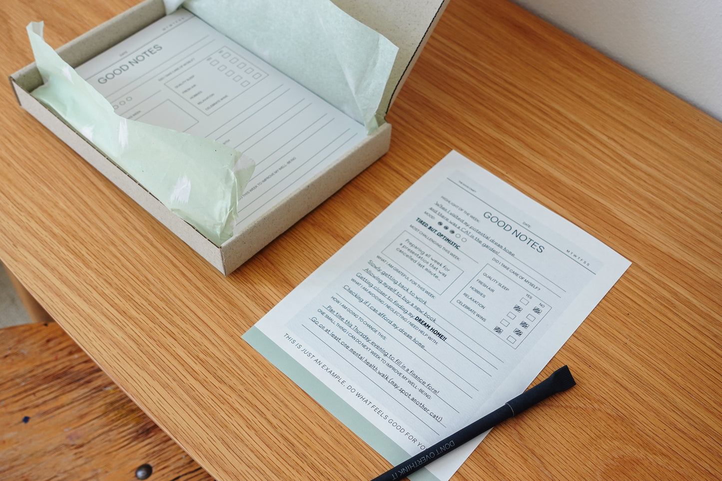 The Good Notes pad