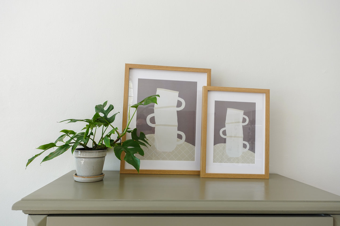 Art print STACKED CUPS