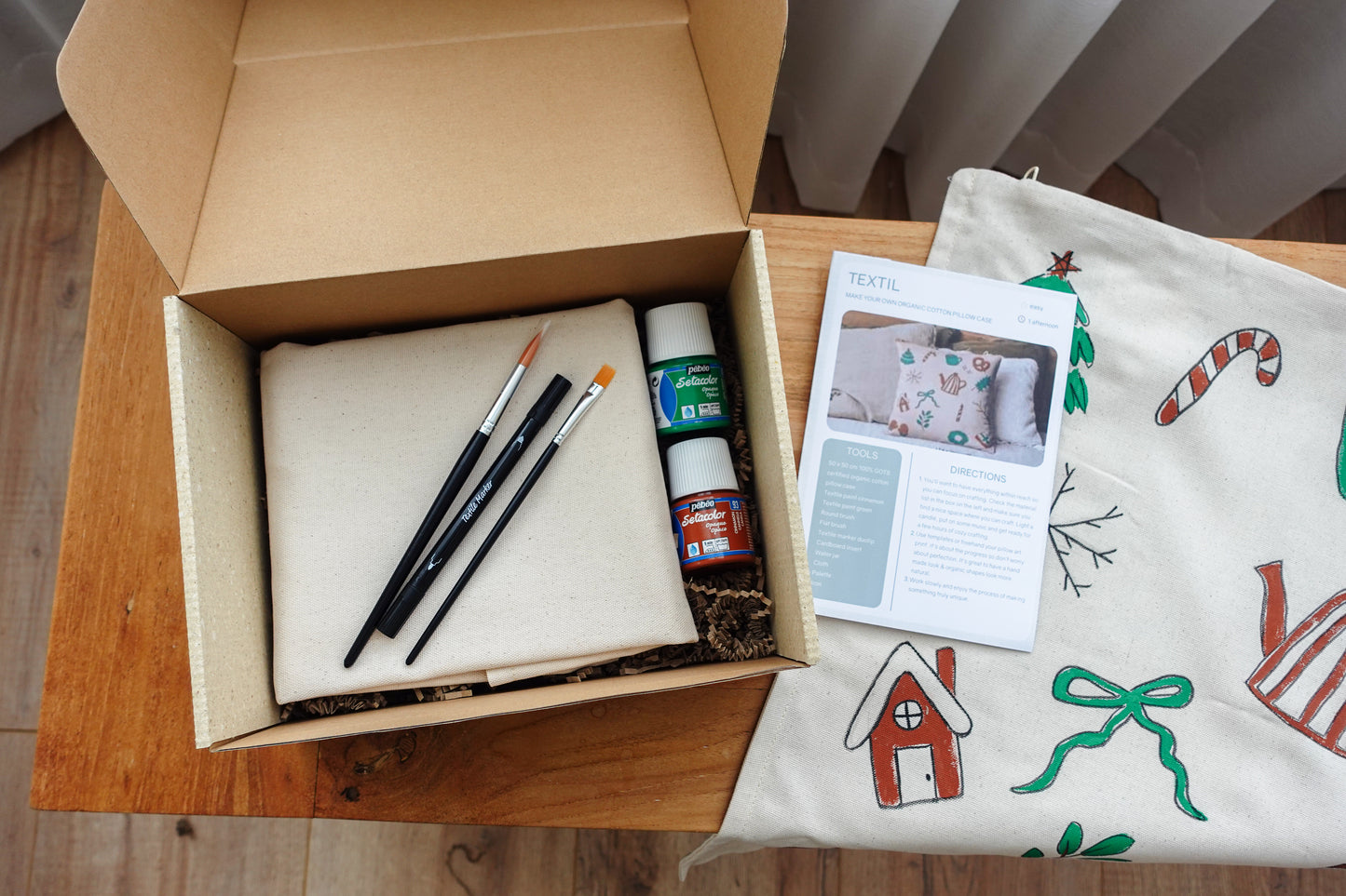 TEXTIL - textile paint diy box