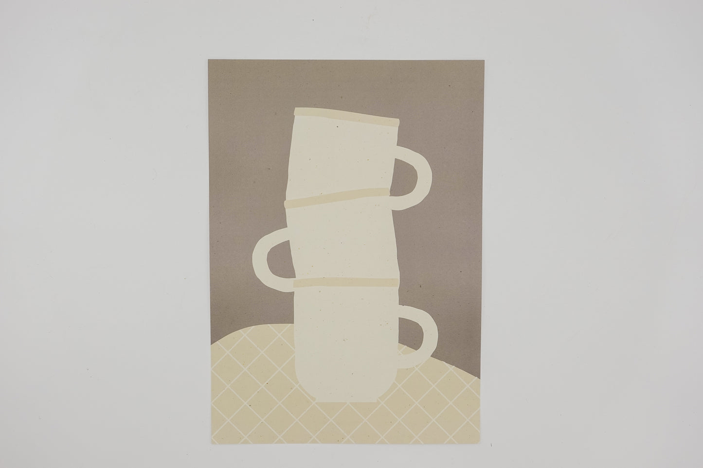 Art print STACKED CUPS