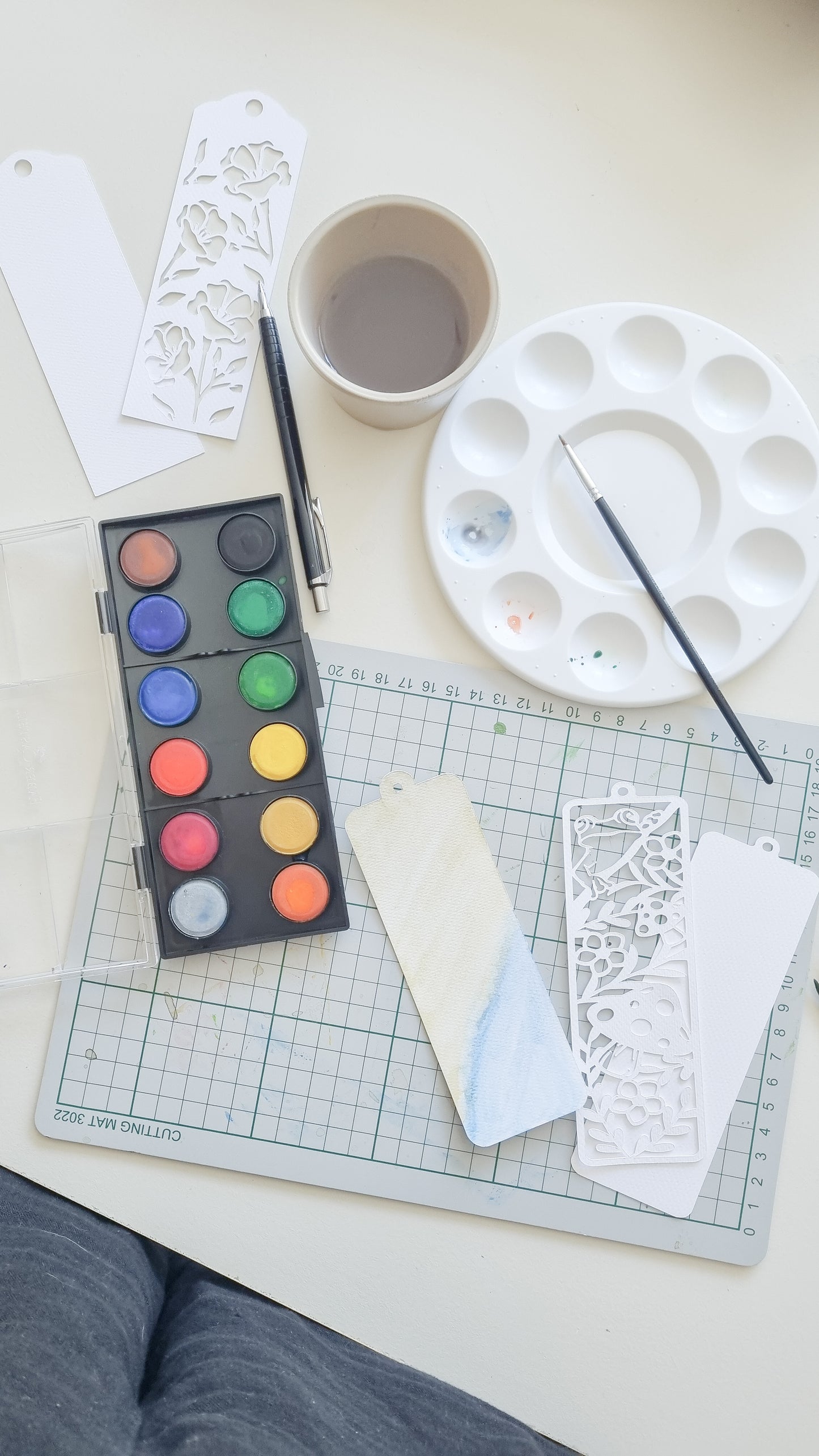 Workshop papieren boekenleggers - 5 personen