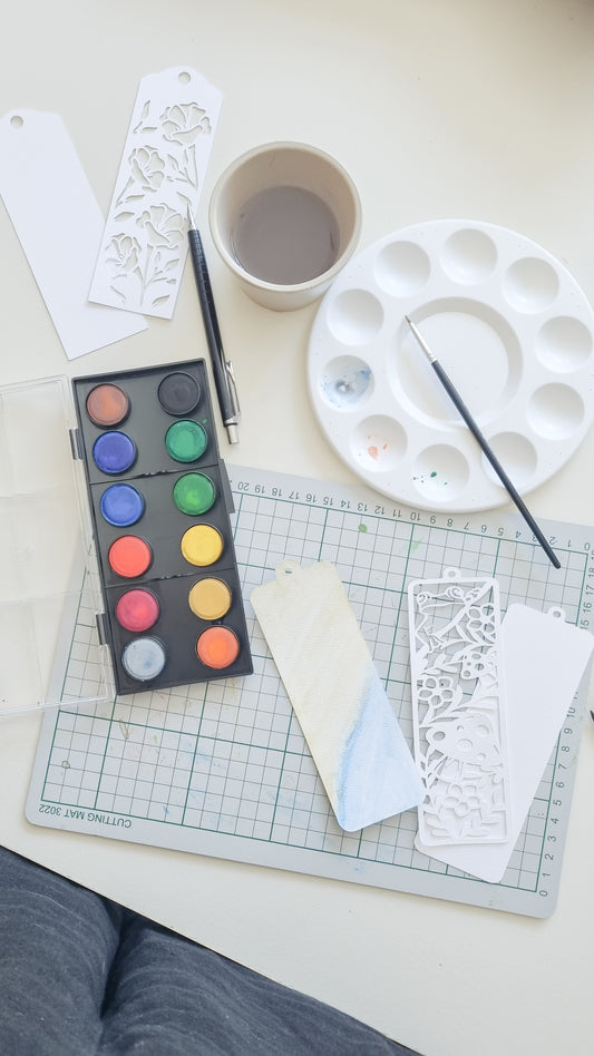 Workshop papieren boekenleggers - 5 personen