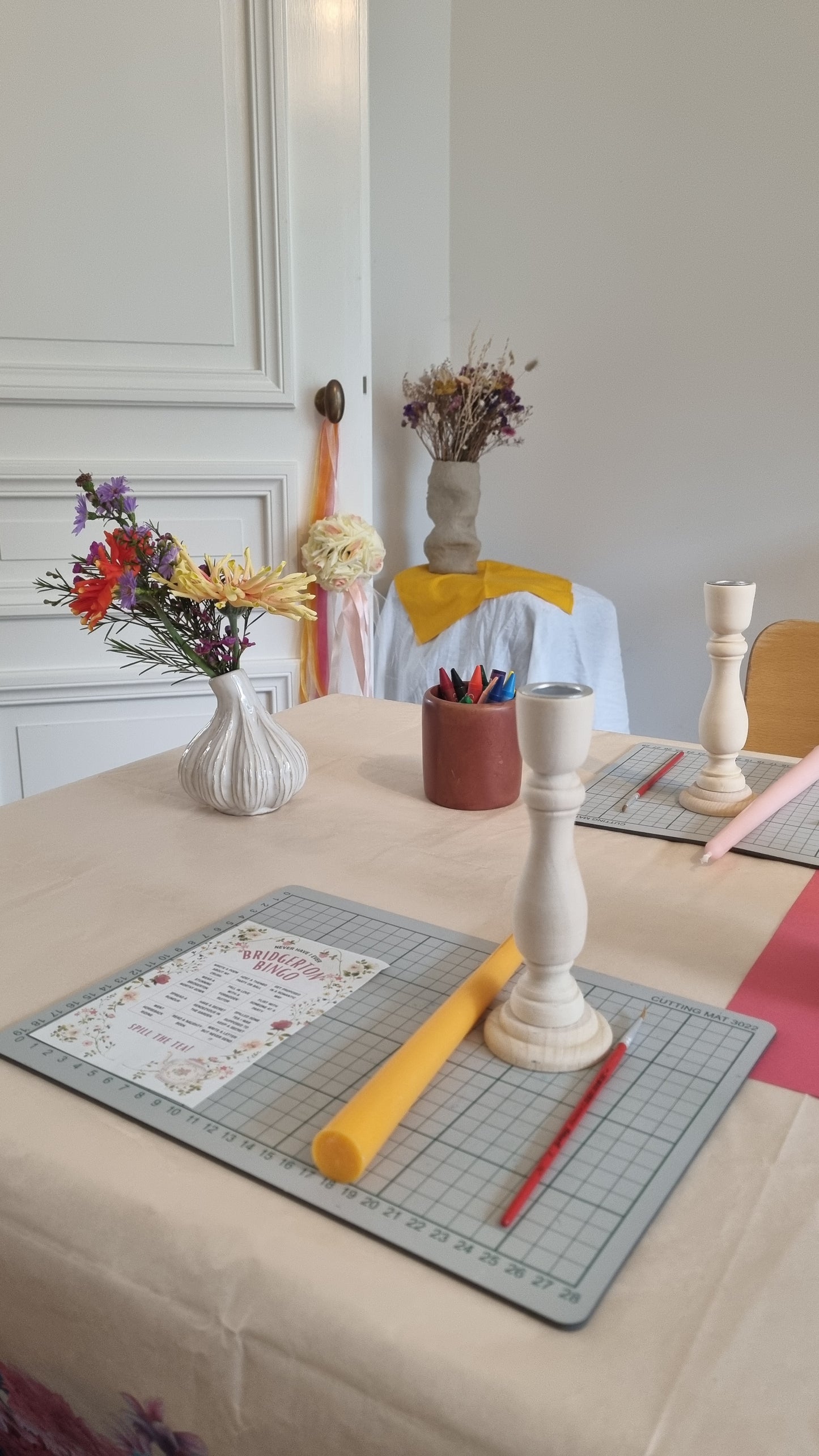 Candle(stick) painting bij Dille & Kamille (donderdag 24 september 18:30 - 20:30)