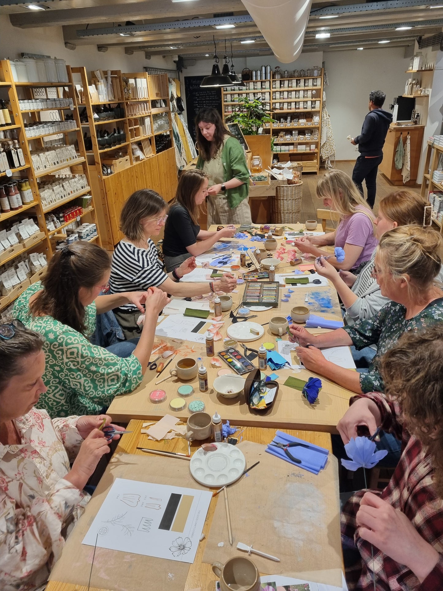 Workshop papieren bloemen bij Dille & Kamille (zondagmiddag 5 juli 13:00 - 16:00)