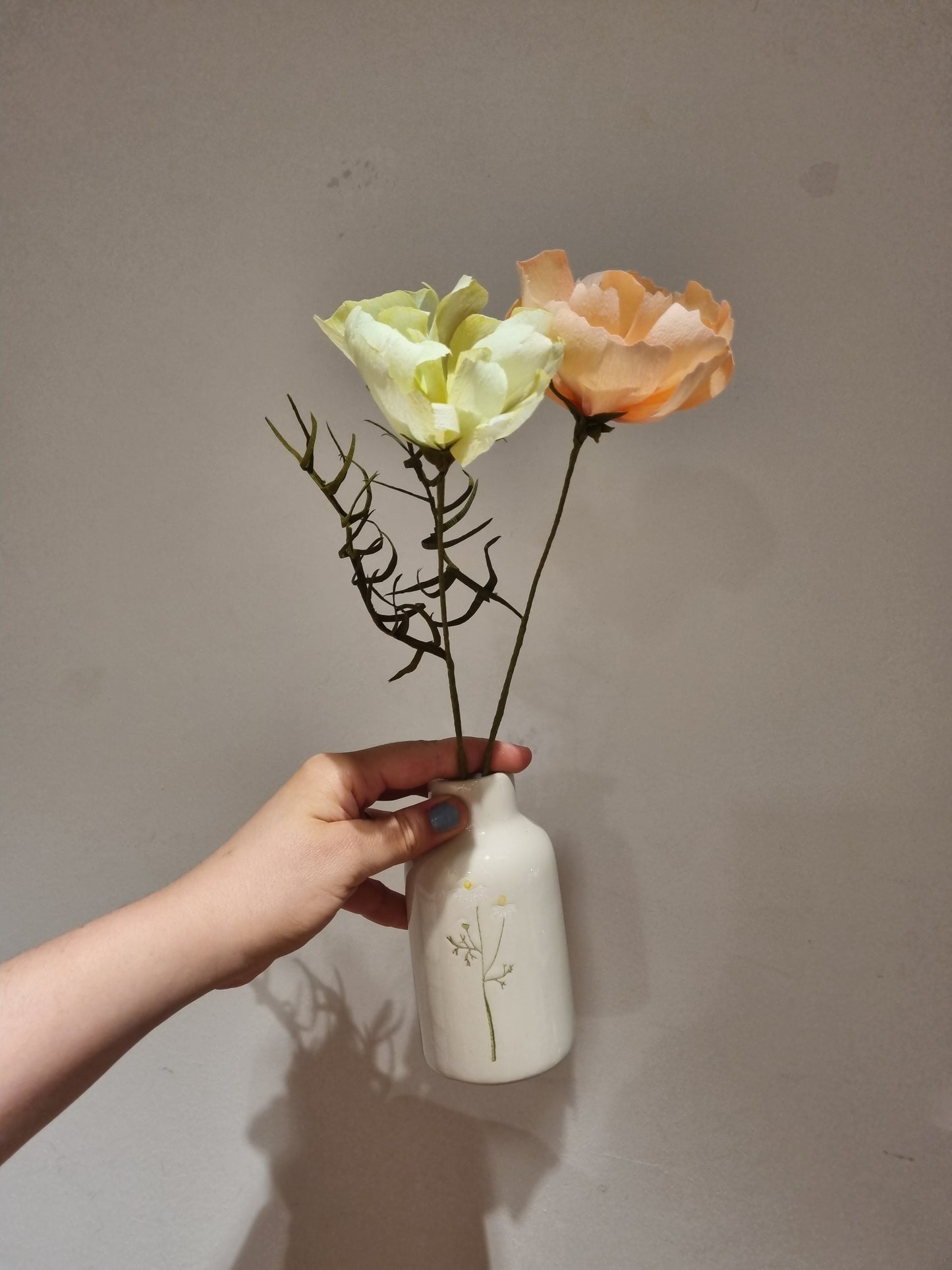 Workshop papieren bloemen bij Dille & Kamille (zondagmiddag 27 september 13:00 - 16:00)