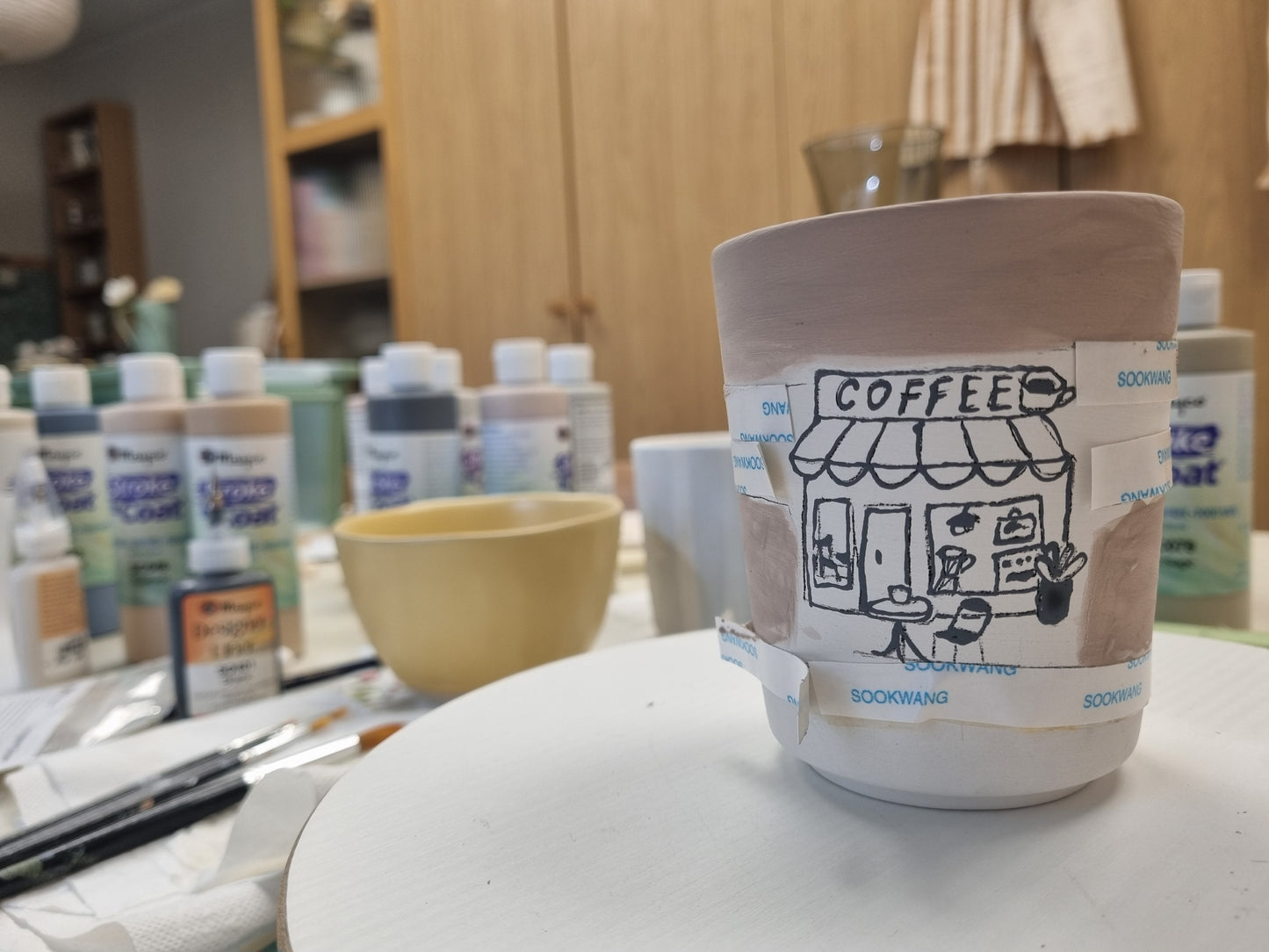Pottery painting: maak je eigen mok! (vrijdag 28 augustus 15:00 - 18:00)