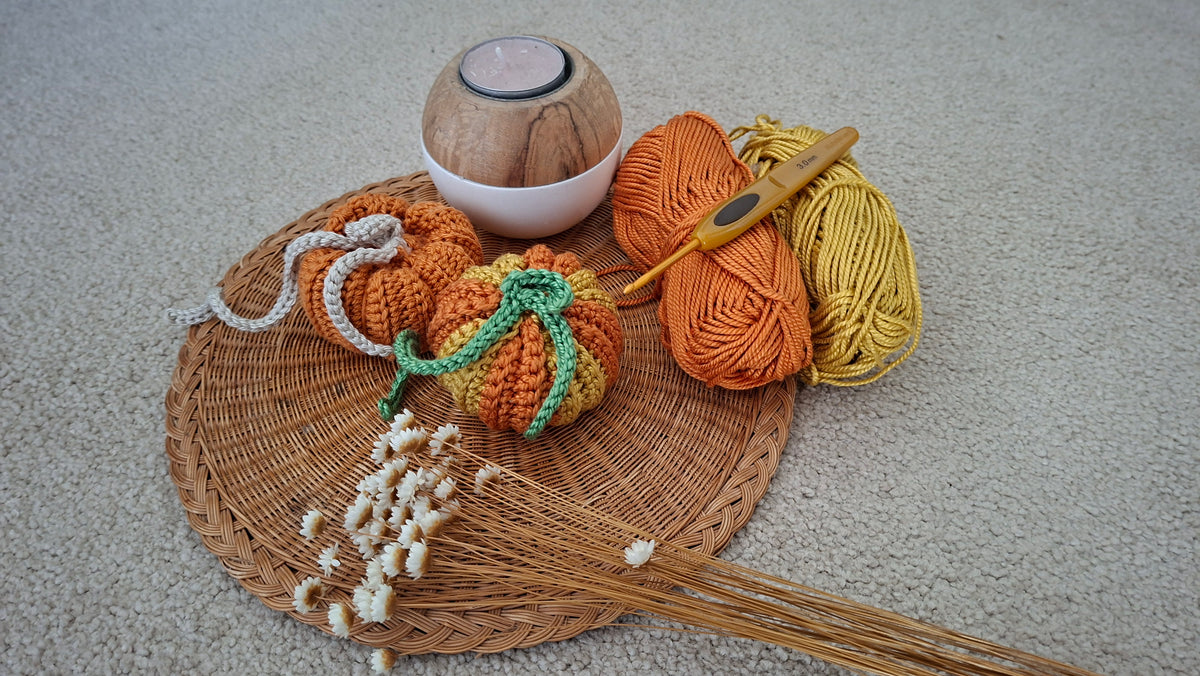 Haakworkshop voor beginners: pompoen haken ism Yummigurumi (vrijdag 20 november 19:00 - 21:30)