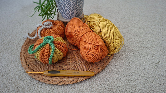Haakworkshop voor beginners: pompoen haken ism Yummigurumi (vrijdag 20 november 19:00 - 21:30)