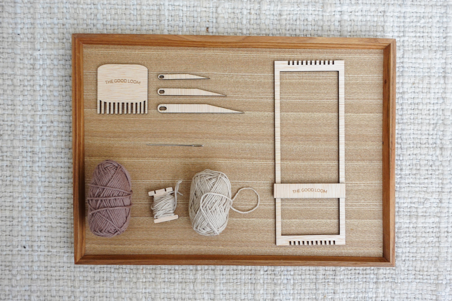 VÄVNING - bookmark weaving diy box