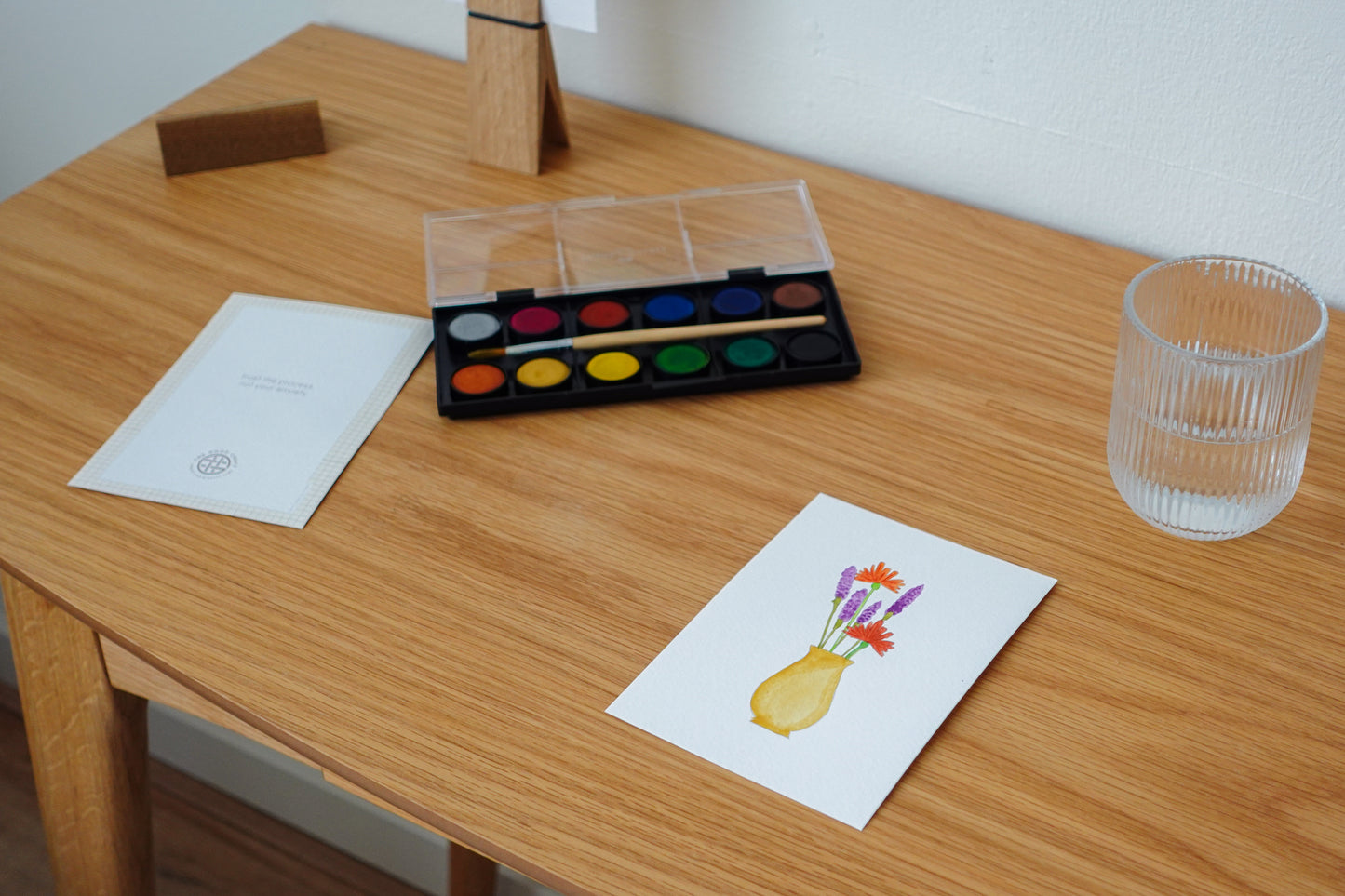 RECOVERY - watercolour diy box