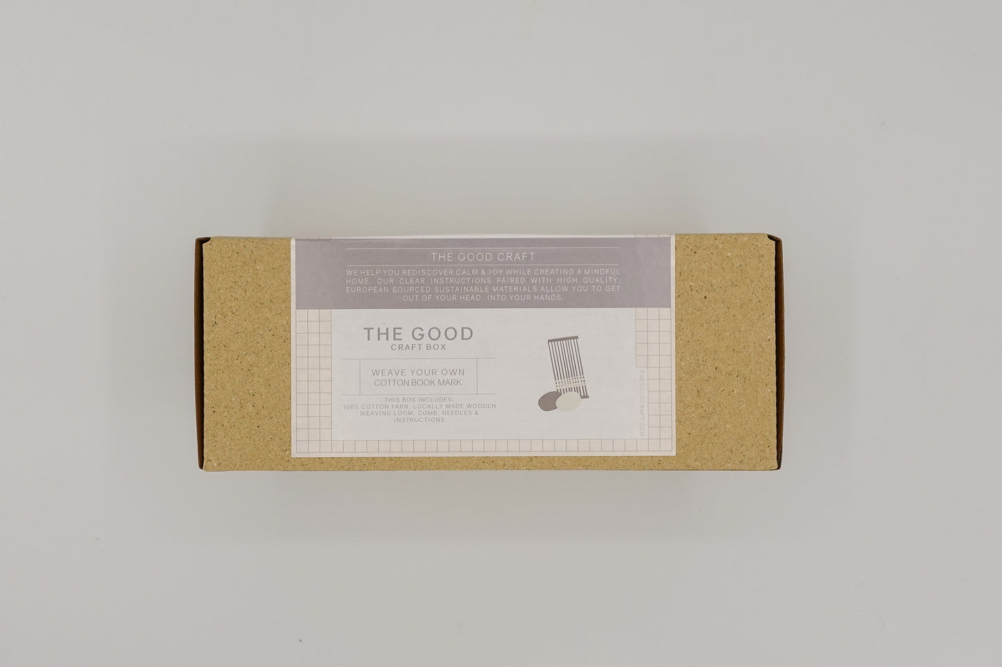 VÄVNING - bookmark weaving diy box