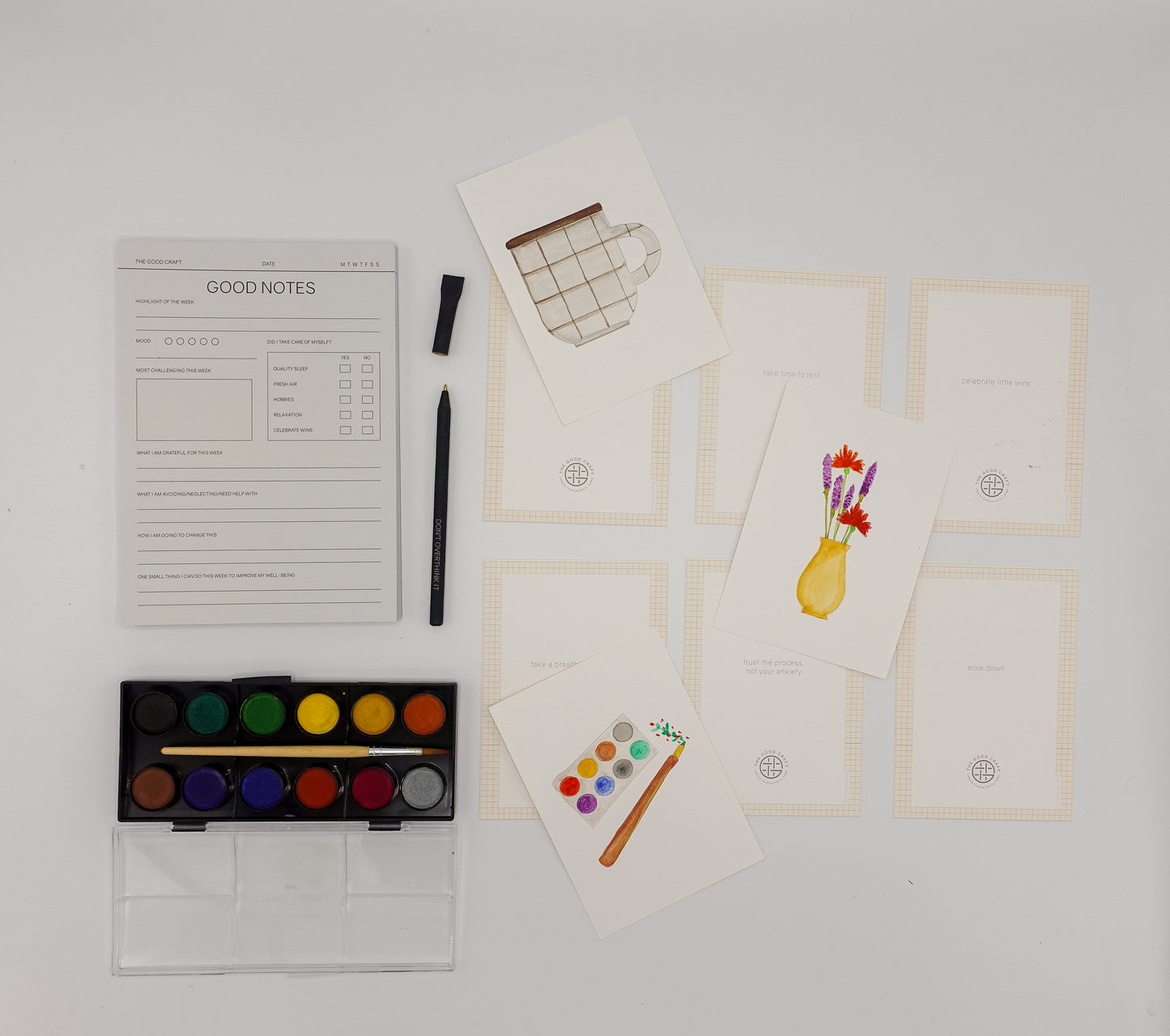 RECOVERY - watercolour diy box