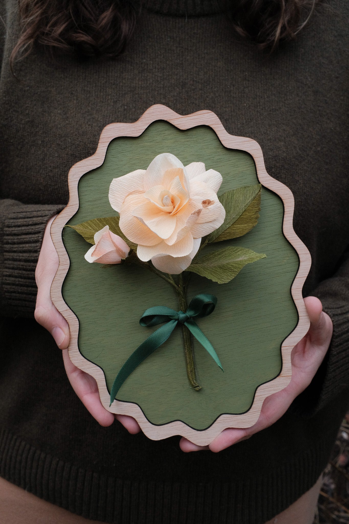 Workshop Papieren Roos / Paper Rose Framed Forever Flower (woensdag 4 maart 19:00 - 22:00)