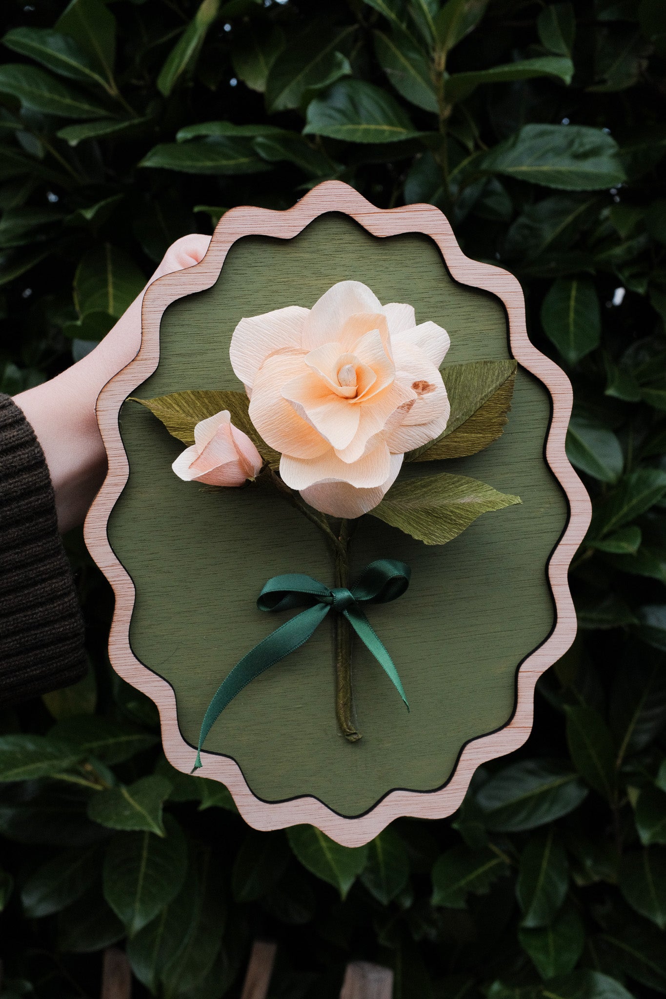Workshop Papieren Roos / Paper Rose Framed Forever Flower (zondag 1 februari 10:00 - 13:00)