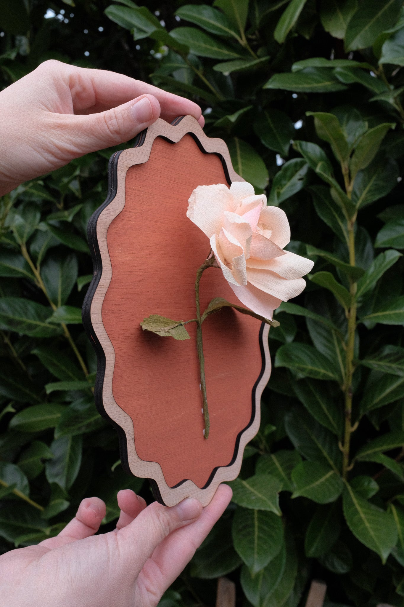 Workshop Papieren Roos / Paper Rose Framed Forever Flower (zondag 1 februari 10:00 - 13:00)
