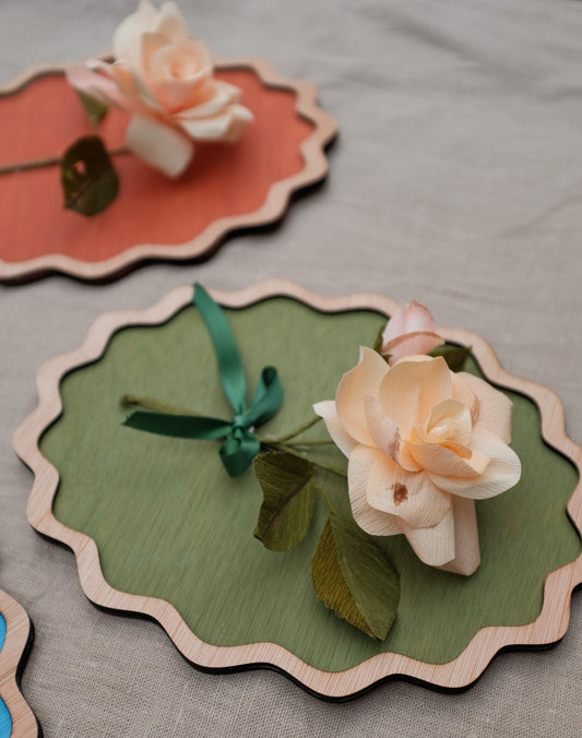 Workshop Papieren Roos / Paper Rose Framed Forever Flower (woensdag 4 maart 19:00 - 22:00)