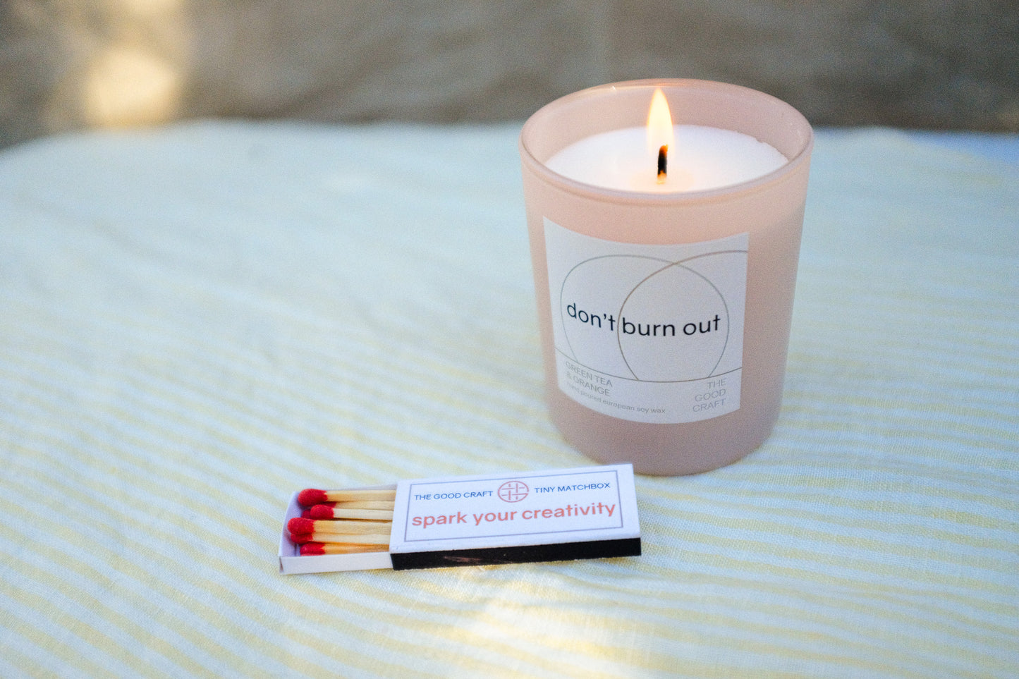 Don't burn out - 100% natuurlijke geurkaars