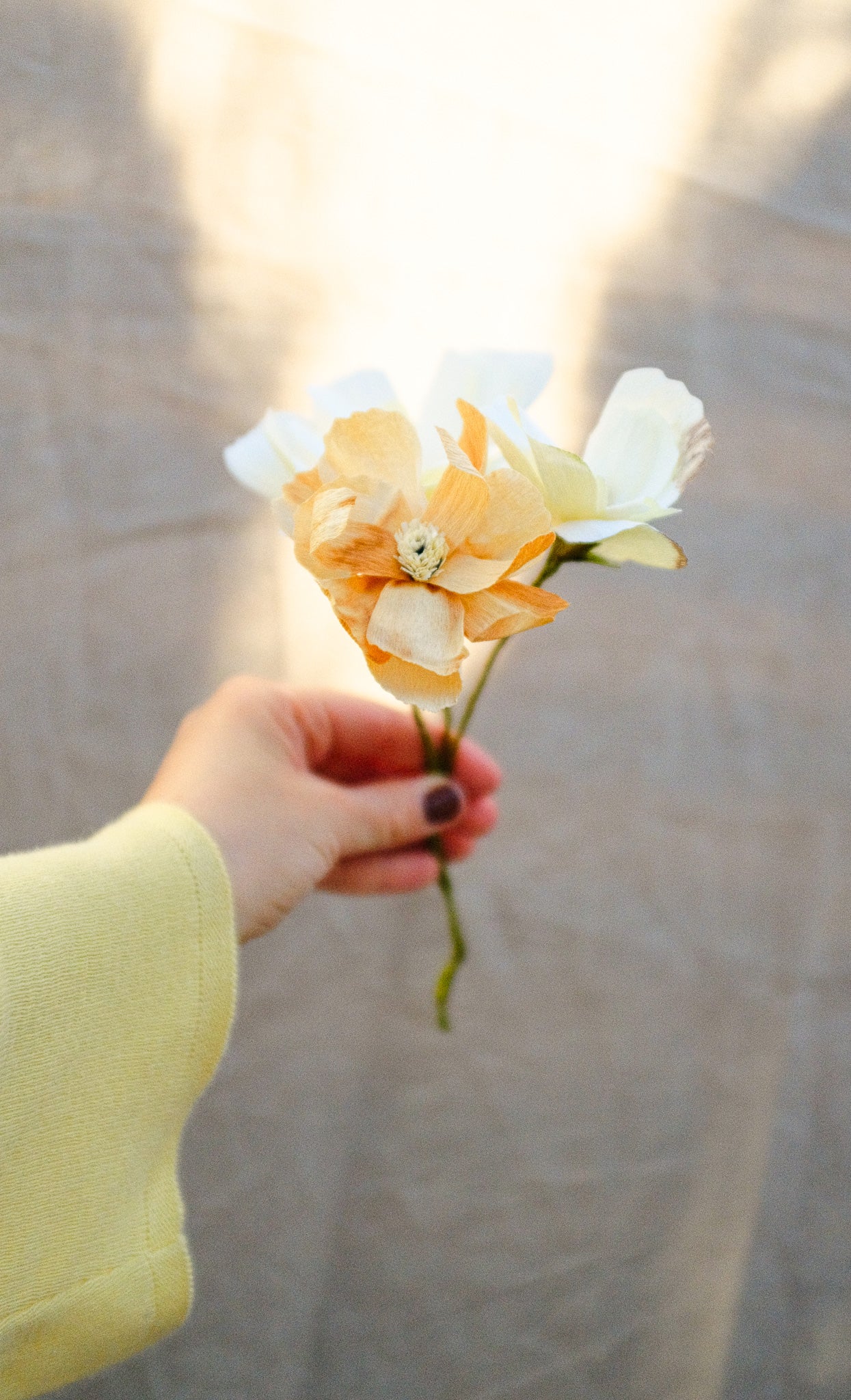 SOMMARBLOMMOR - papieren bloemen diy box