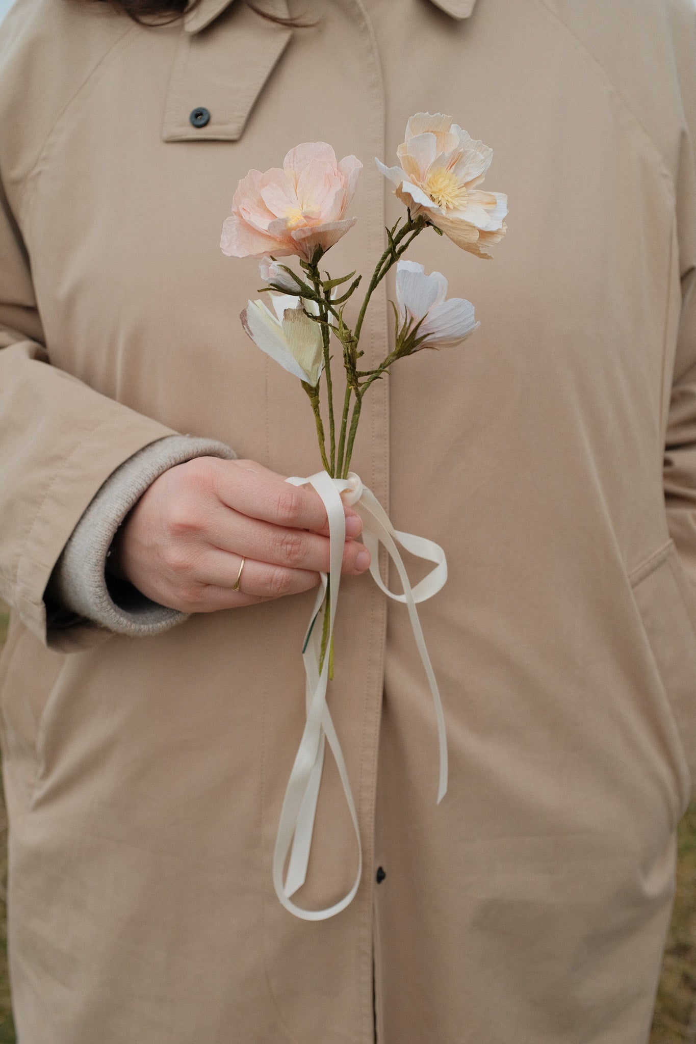 SOMMARBLOMMOR - papieren bloemen diy box