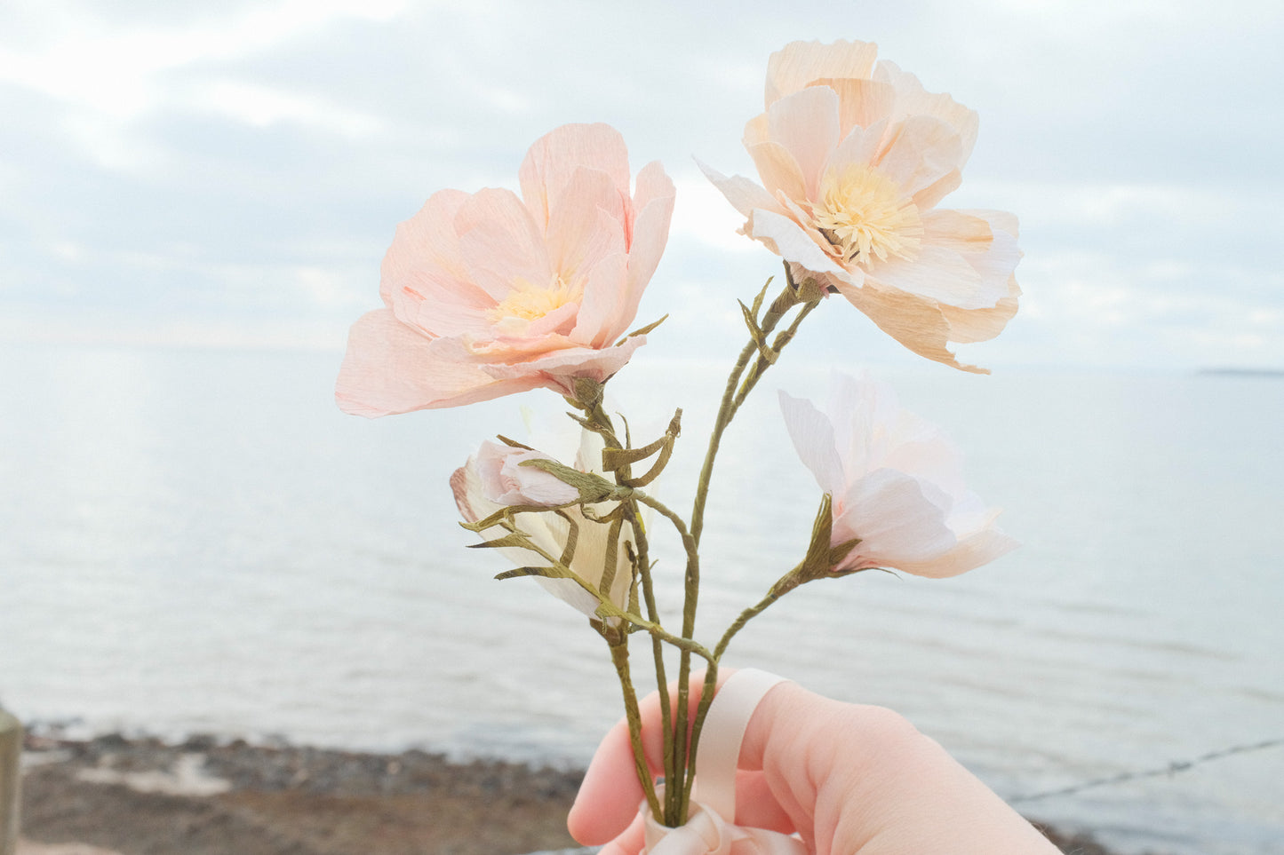 SOMMARBLOMMOR - papieren bloemen diy box