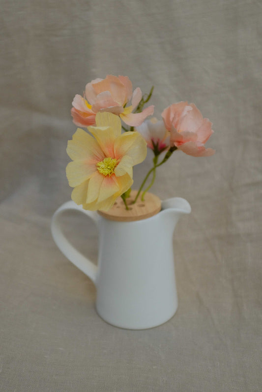 Workshop papieren lentebloemen bij Dille & Kamille Amersfoort (zondag 10 mei 13:00 - 15:30)