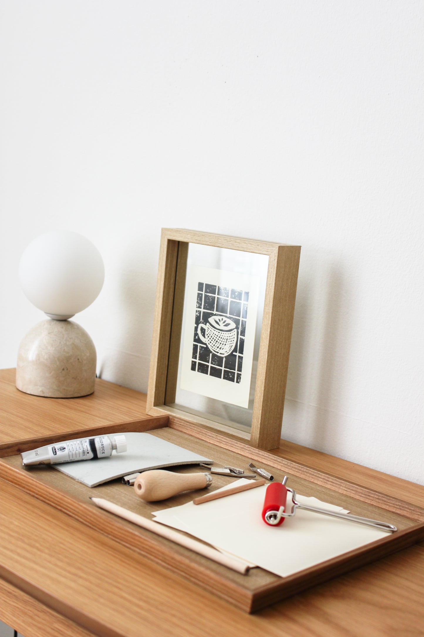 LINOSNITT - lino print diy box