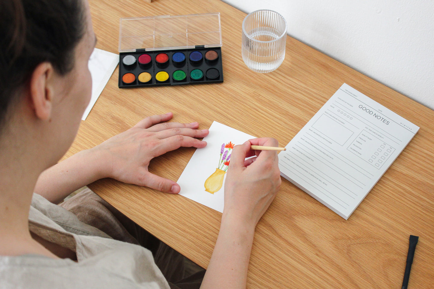 RECOVERY - watercolour diy box