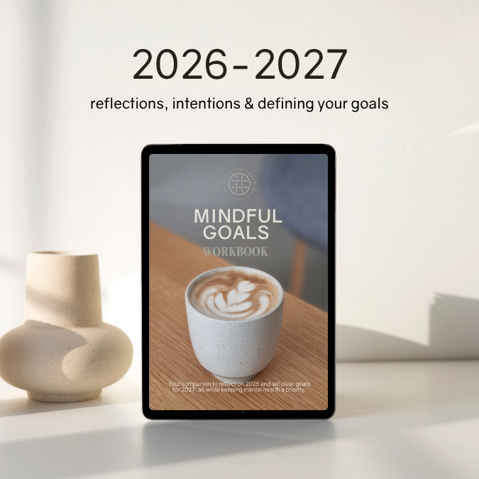 Mindful Goals Workbook 2026-2027 (digital download) in English