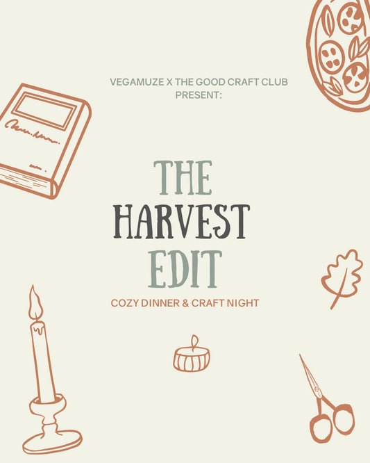 Workshop & Diner The Harvest Edit (vrijdag 24/10 18.30-21.30)