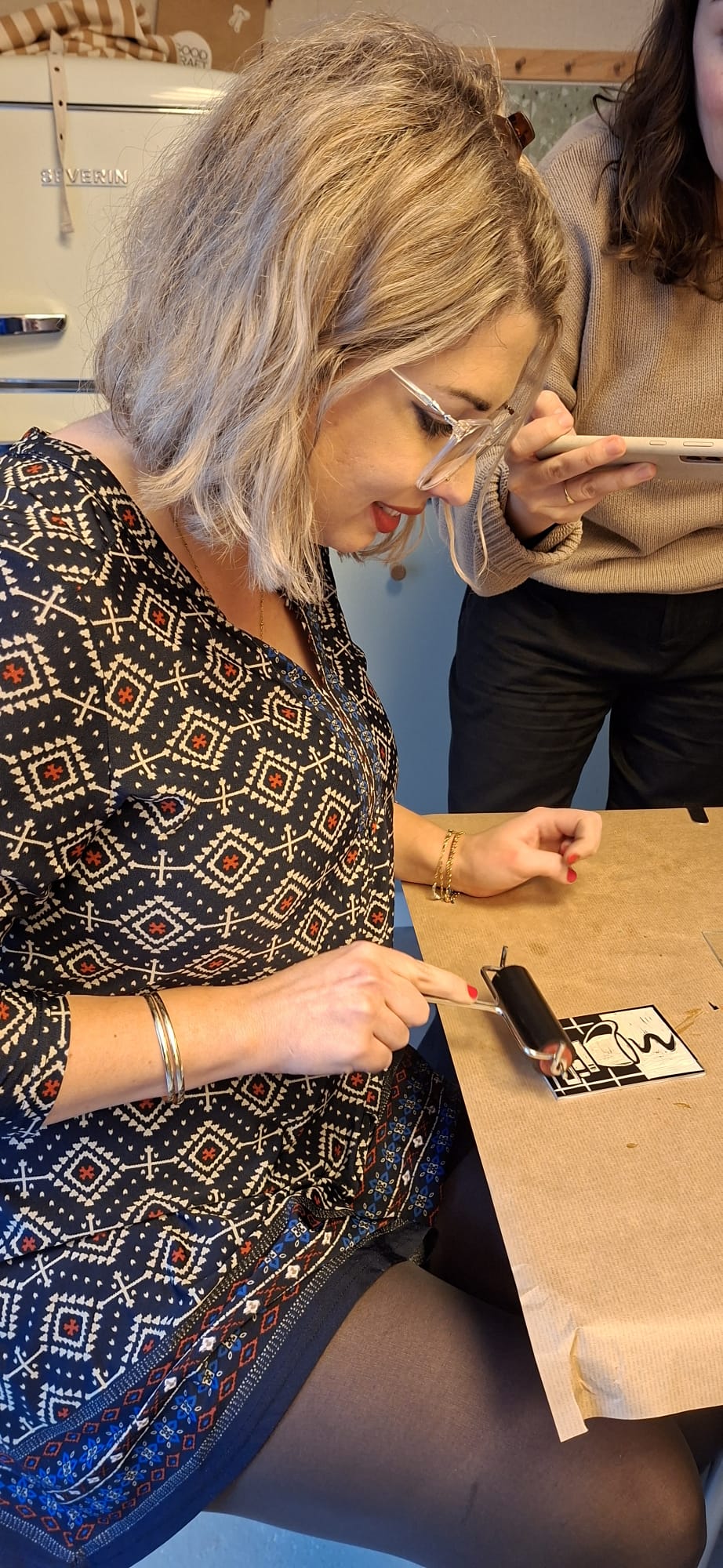 Workshop lino-afdrukken / lino cutting (zaterdag 25 april 13.00 - 16.00)