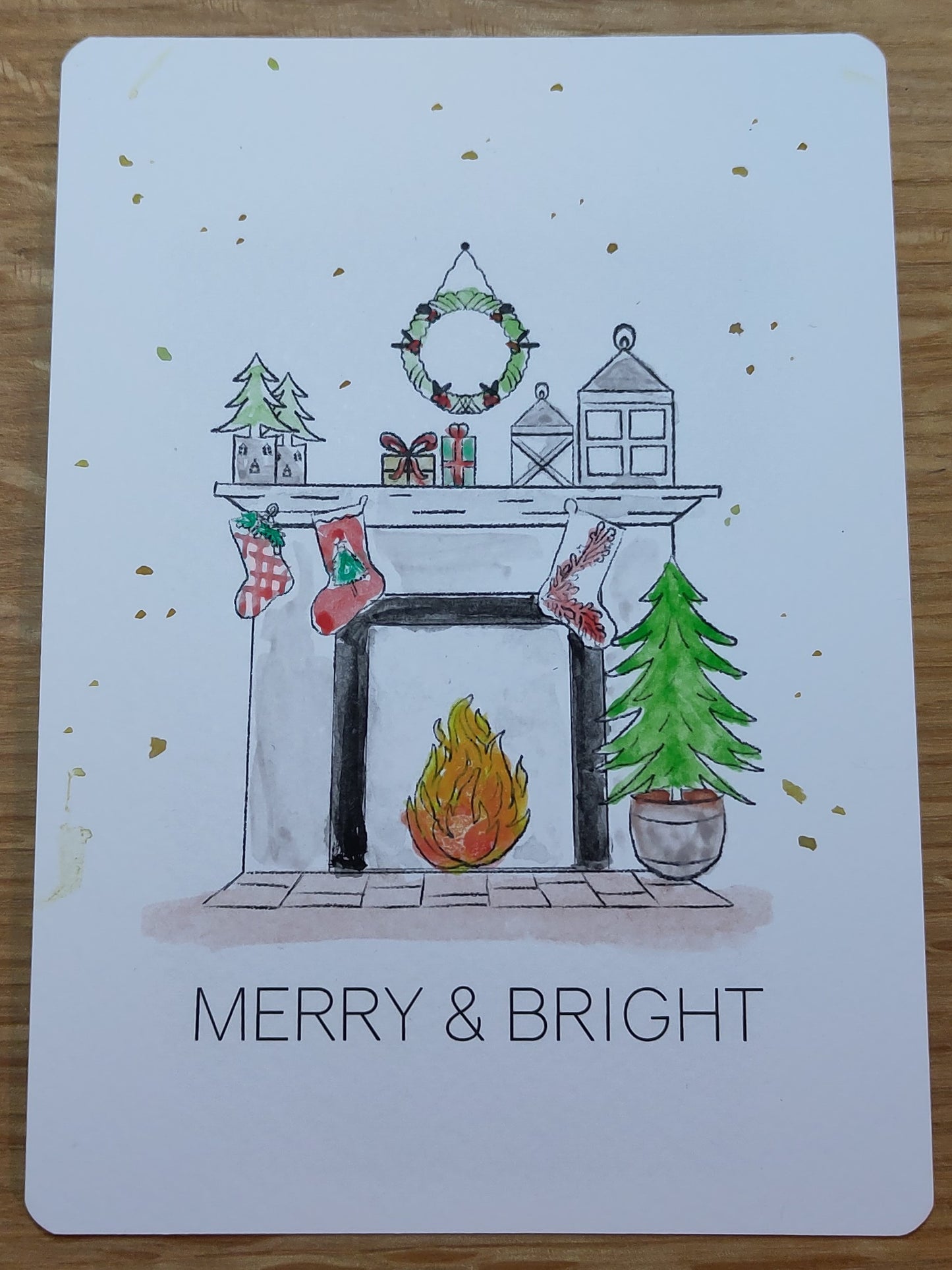 Kerstkaarten maken (zondagavond 13 december 19:00 - 21:30)