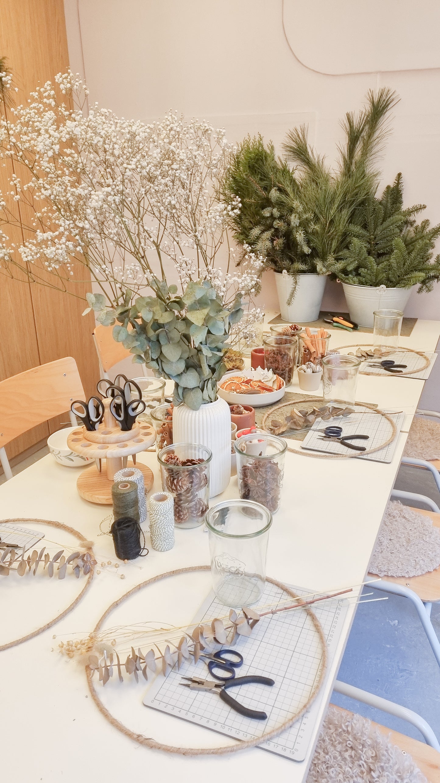 Workshop groene winterkrans (zaterdag 20/12 10.30-12.30)