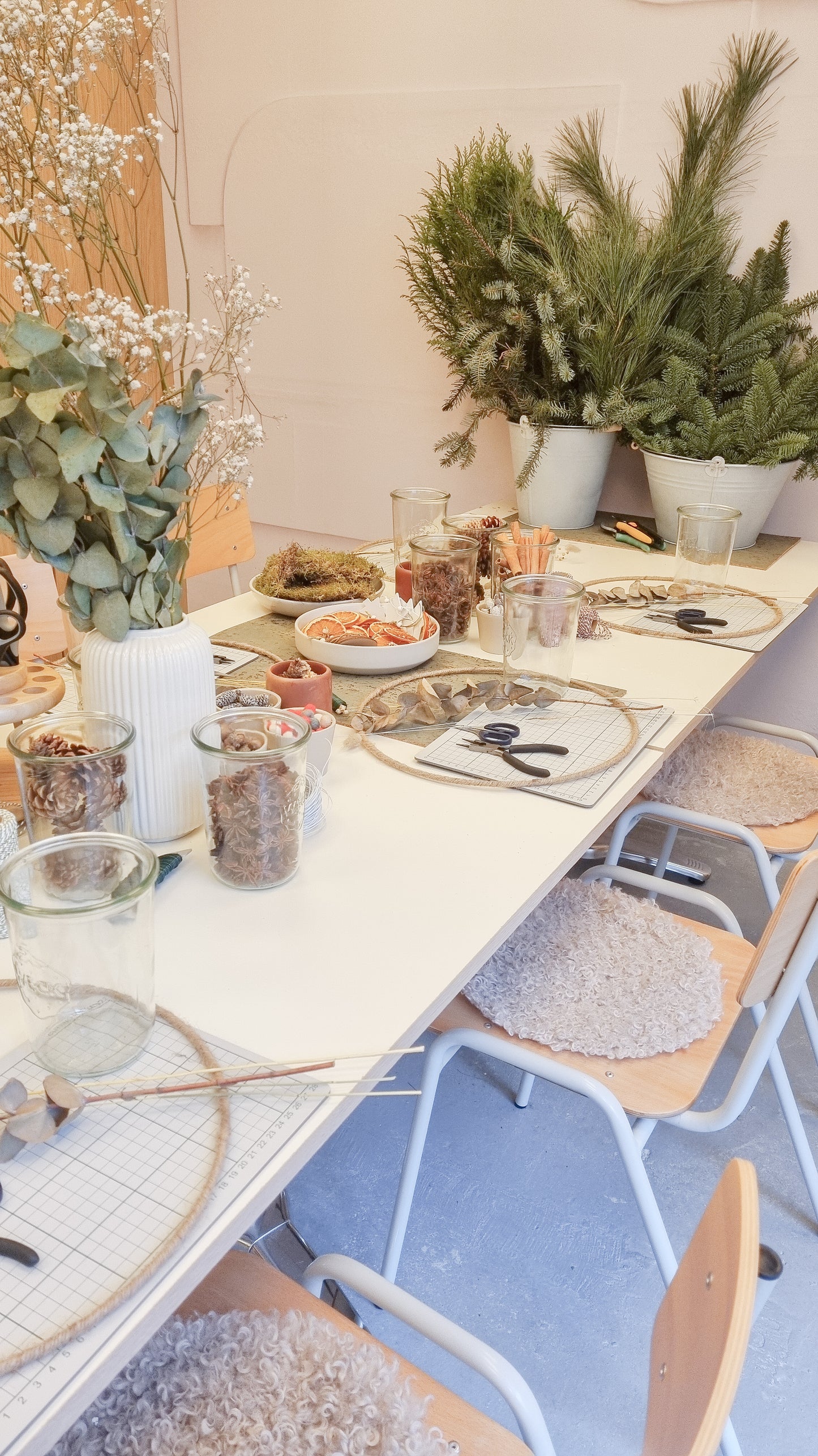 Workshop groene winterkrans (zaterdag 20/12 10.30-12.30)