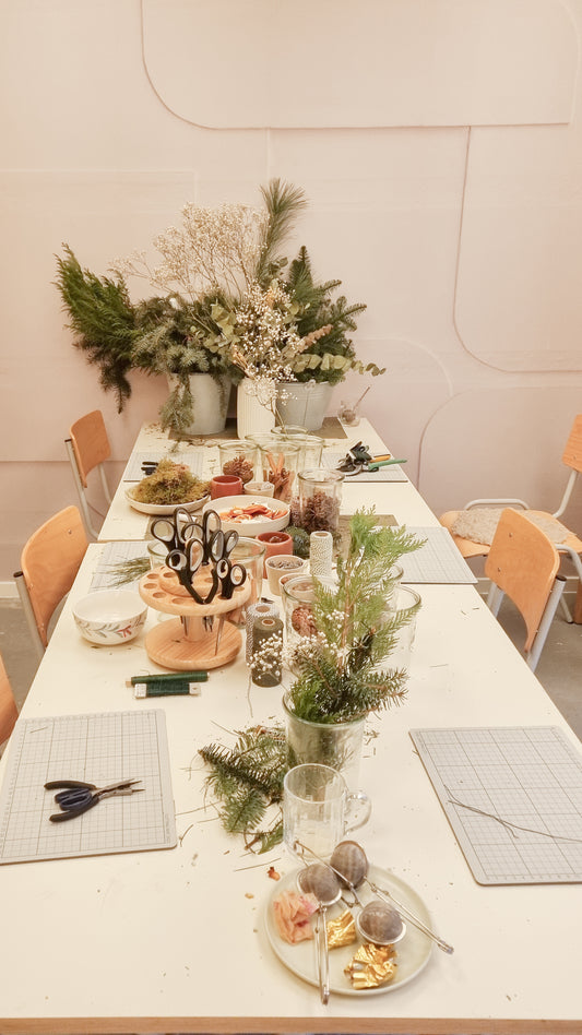 Workshop groene winterkrans (woensdag 17/12 19.30-21.30)