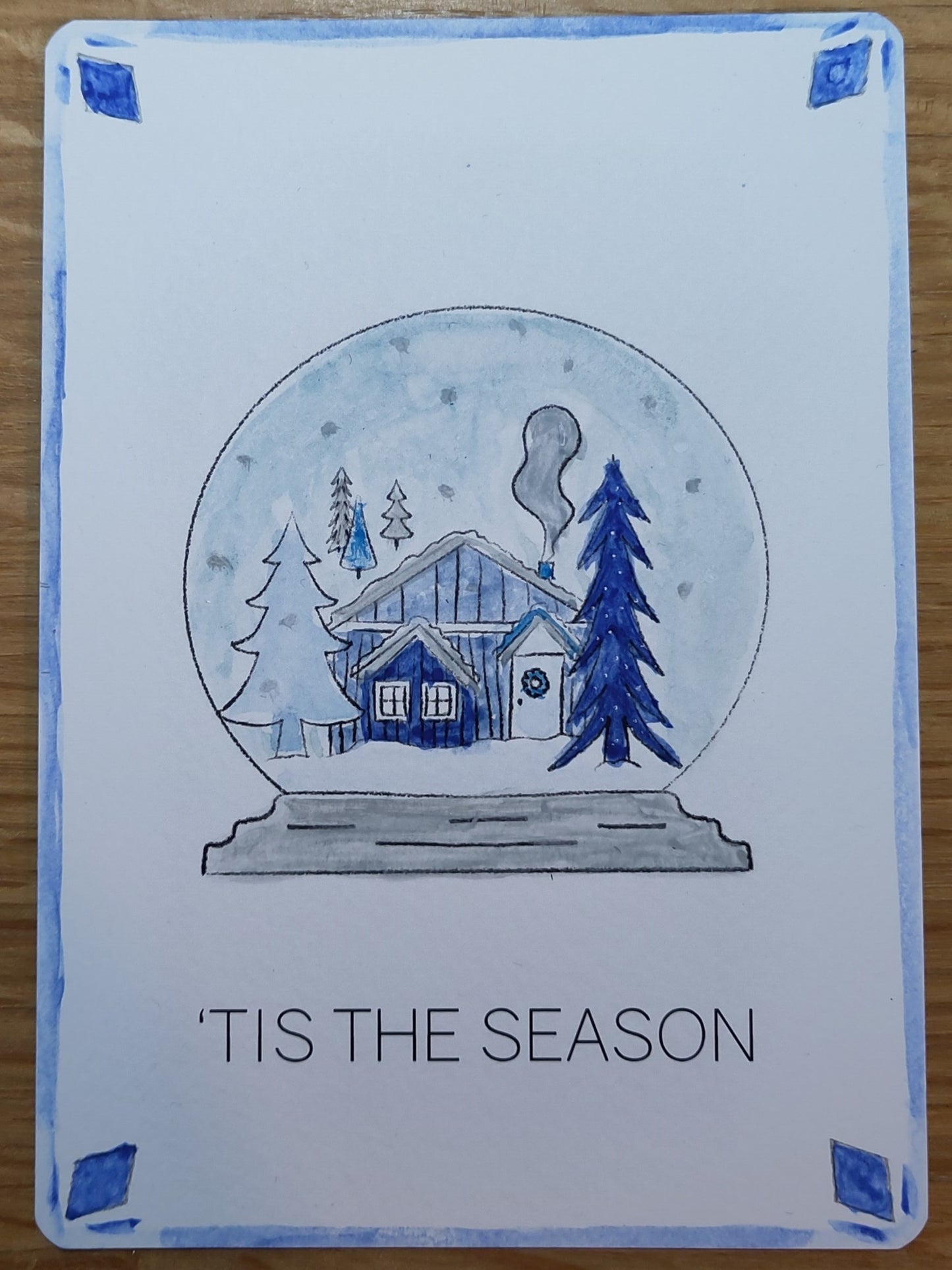 Kerstkaarten maken (zondagavond 13 december 19:00 - 21:30)